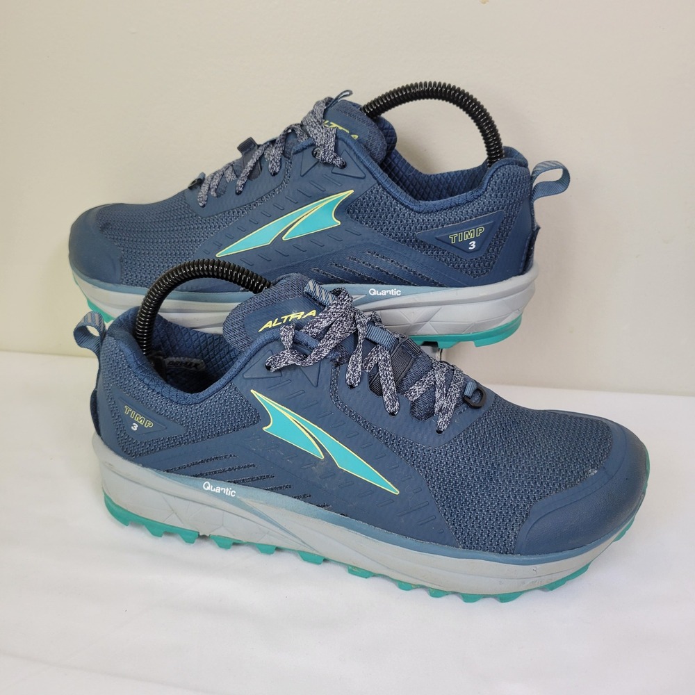 Altra Timp 3 Womens Trail Running Shoes Blue Teal AL0A4VRB442 Size 8